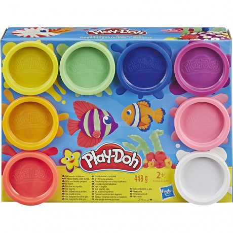 Hasbro Play-Doh 8er-Pack Regenbogenfarben Пластилин Play-Doh