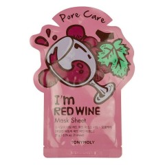 Tonymoly I?m Red Wine Mask Sheet  Тканевая маска I?m Red Wine