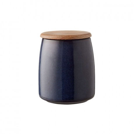 Bitz Bitz Gastro dark blue Vorratsdose mit Deckel h: 16,5 cm / d: 11 cm Темно-синяя банка для хранения Bitz Gastro с крышкой В: 16,5 см / Г: 11 см