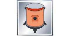 Einhell Einhell Schmutzfangsack 15L, 5 Stuck, Staubsaugerbeutel fur TC-VC 1815 S   Мешок для сбора мусора Einhell 15л, 5 шт., мешки для пылесоса TC-VC 1815 S