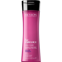 Revlon (Ревлон)  Professional Be Fabulous C.R.E.A.M. Conditioner  Daily Care Normal/Thick Hair, Кондиционер для волос восстанавливающий 750 мл