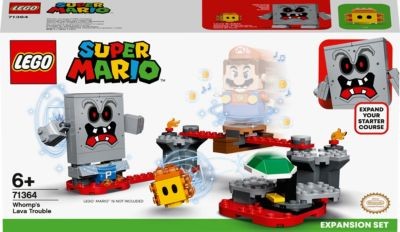 LEGO LEGO Super Mario 71364 Wummps Lava-Arger – Erweiterungsset LEGO Super Mario 71364 Дополнительный набор Wummp's Lava Trouble