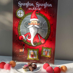 Peters Adventskalender 2026 'Spieglein, Spieglein im Advent', Безалкогольный адвент-календарь 2026 Peters Spieglein, Spieglein im Advent, конфеты и фигурки, 150 г