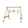 bieco Spieltrapez Spielbogen fur Babys Hohenverstellbar aus Holz Activity Center Baby Spielbogen Игровая арка-трапеция для малышей Деревянный игровой центр с регулируемой высотой Детская арка