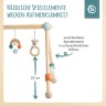 bieco Spieltrapez Spielbogen fur Babys Hohenverstellbar aus Holz Activity Center Baby Spielbogen Игровая арка-трапеция для малышей Деревянный игровой центр с регулируемой высотой Детская арка
