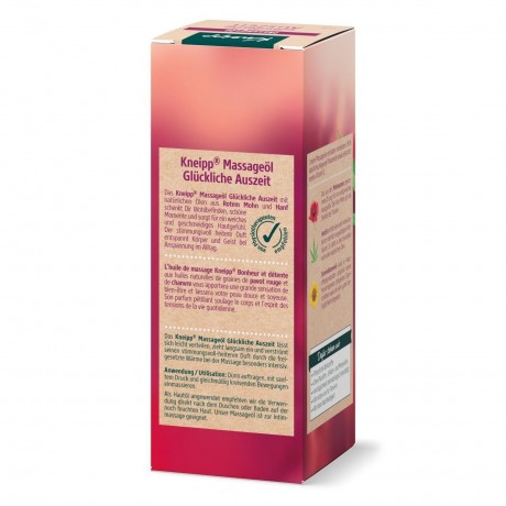 Kneipp Massageol Gluckliche Auszeit Массажное масло Happy time out