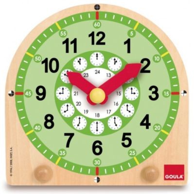 Goula GOULA Lernuhr обучающие часы GOULA