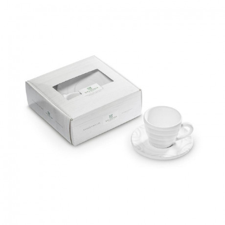 Gmundner Keramik Espresso Gourmet fur Dich im Geschenkkarton Espresso Gourmet fur Dich im Geschenkkarton Set 2-tlg. Эспрессо Гурмэ для вас в подарочной упаковке Эспрессо Гурмэ для вас в подарочной упаковке Набор из 2-х предметов.