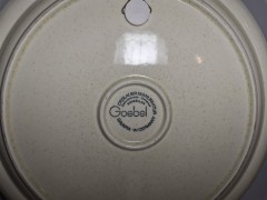 Goebel Oeslauer Manufaktur Bavaria, Мануфактура Гебель Коллекционная фарфоровая тарелка &quot;Брухзаль&quot; 32см