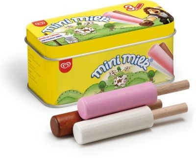 ERZI Spiellebensmittel Eis Mini Milk in der Dose Play food мороженое мини молоко в банке