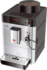 Melitta Melitta Kaffeevollautomat Passione One Touch F53/1-101, silber, Tassengenau frisch gemahlen, Service-Taste fur Entkalkung  Reinigung  Полностью автоматическая кофемашина Melitta Passione One Touch F53/1-101, серебристая, свежемолотый до чашки, сер