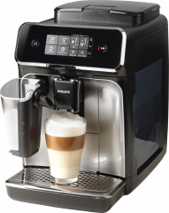 Philips Philips Kaffeevollautomat 2200 Serie EP2236/40 LatteGo, fur 3 Kaffeespezialitaten und anpassbarer Starke, matt-schwarz  Полностью автоматическая кофемашина Philips серии 2200 EP2236/40 LatteGo, для 3 видов кофе и регулируемой крепоси, матовый черн
