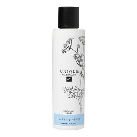 Unique Beauty Hair Styling Gel starker Halt duftfrei 150ml  Гель для укладки волос сильной фиксации без запаха 150мл