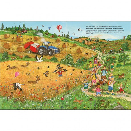 Loewe Verlag Viel los in der Natur! Много чего происходит на природе!