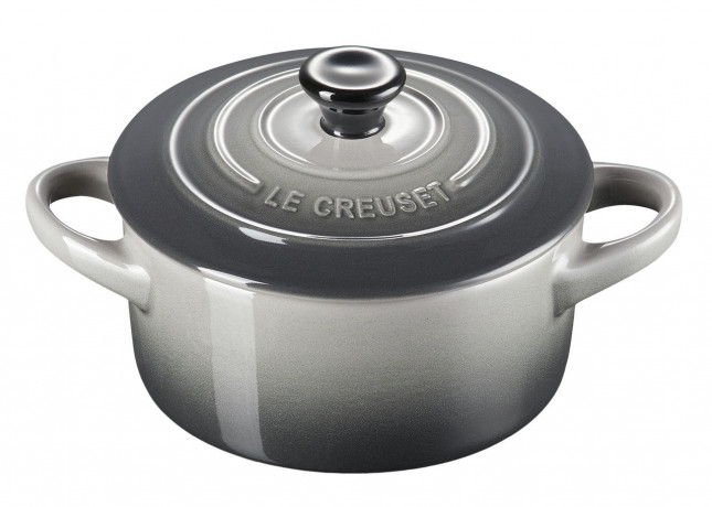 Le Creuset LE CREUSET Mini Cocotte 10cm Flint Graphit LE CREUSET Mini Cocotte 10см Кремень