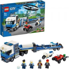 LEGO LEGO City 60244 Polizeihubschrauber-Transport LEGO City 60244 Полицейский вертолет