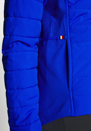 Tommy Hilfiger SLIM SORONA PADDED HOOD JACKET Outdoor jacket electric blue КУРТКА С УТЕПЛЕННЫМ КАПЮШОНОМ SLIM SORONA Куртка для активного отдыха синий электрик