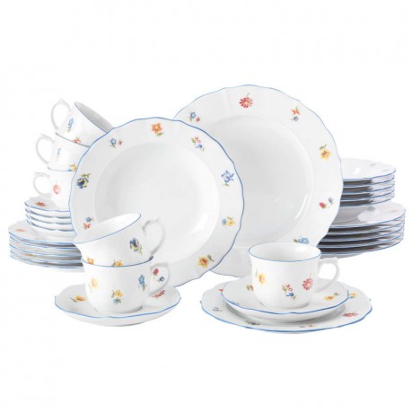 Seltmann Weiden Sonate Nostalgie Kombiservice 30-tlg. Комбинированный сервиз 30 шт.