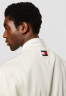 Tommy Hilfiger TOMMY HILFIGER X SHAWN MENDES COTTON VARSITY BOMBER EXCLUSIVE UNISEX Bomber Jacket weathered white TOMMY HILFIGER X SHAWN MENDES ХЛОПКОВАЯ КУРТКА-БОМБЕР ЭКСКЛЮЗИВ УНИСЕКС Куртка-бомбер выветрившийся белый