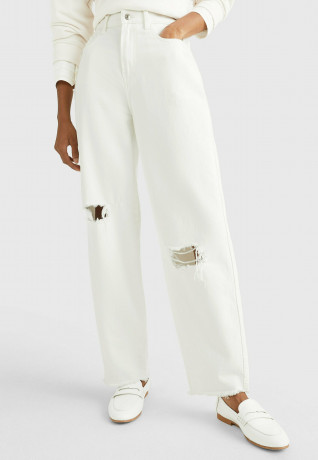 Tommy Hilfiger BALLOON Straight leg jeans ecru BALLOON Джинсы прямого кроя экрю