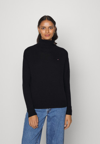 Tommy Hilfiger MOCK Jumper black МАК джемперы черный
