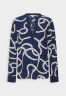Tommy Hilfiger ROPE BLOUSE Long sleeved top coastal/carbon navy ROPE BLOUSE Топ с длинными рукавами прибрежный / углеродный флот