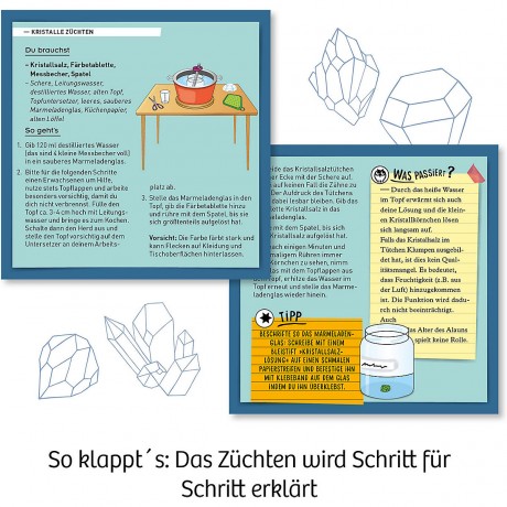 Kosmos Rote Kristalle selbst zuchten Выращивайте свои собственные красные кристаллы