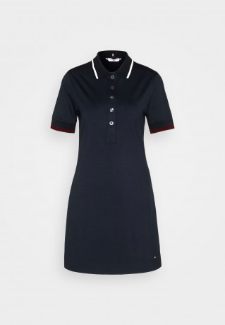 Tommy Hilfiger REG SPLIT GLB STP DRS SS Shirt dress desert sky REG SPLIT GLB STP DRS SS Платье-рубашка небо пустыни