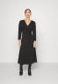 Tommy Hilfiger WRAP DRESS Day dress black ПЛАТЬЕ С ЗАПАХОМ Повседневное платье черный