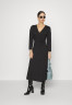 Tommy Hilfiger WRAP DRESS Day dress black ПЛАТЬЕ С ЗАПАХОМ Повседневное платье черный