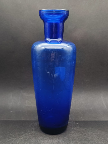 Бутылка винтажная Im Stil Murano Glass, ручная работа, выдувное стекло, 25 х 9 см, Германия, 1970-80гг.