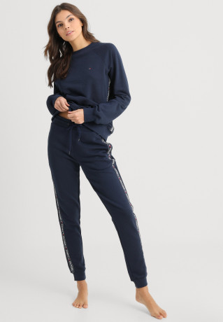 Tommy Hilfiger AUTHENTIC TRACK PANT  Pyjama bottoms blue AUTHENTIC TRACK PANT Пижамные штаны синий