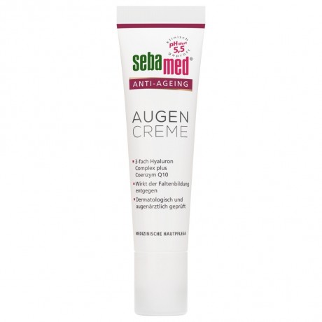 sebamed Anti-Ageing Augencreme Q10  Омолаживающий крем для кожи вокруг глаз Q10