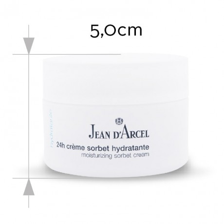 JEAN D'ARCEL 24h creme sorbet hydratant HYDRATANTE Gesichtscreme hilft der Haut dabei, ihr Feuchtigkeitslevel zu halten 24-часовой крем-сорбет гидратант HYDRATANTE крем для лица помогает коже поддерживать уровень влажности