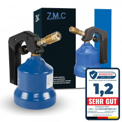 ZMC Gaskocher Gasbrenner Bunsenbrenner Lotlampe Gasanzunder Lotpistole, (2,2 kW Temperatur von bis zu 1200 ° C), Lotbrenner Kohleanzunder Flammspritzpistole Grillanzunder  Газовая плита ZMC, газовая горелка, горелка Бунзена, паяльная лампа, газовая зажига