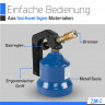ZMC Gaskocher Gasbrenner Bunsenbrenner Lotlampe Gasanzunder Lotpistole, (2,2 kW Temperatur von bis zu 1200 ° C), Lotbrenner Kohleanzunder Flammspritzpistole Grillanzunder Газовая плита ZMC, газовая горелка, горелка Бунзена, паяльная лампа, газовая зажига