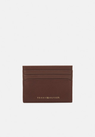 Tommy Hilfiger PREMIUM HOLDER UNISEX Wallet dark chestnut PREMIUM HOLDER UNISEX Бумажник темно-каштановый