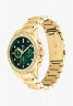 Tommy Hilfiger SPORT Chronograph watch gold/gold/grun/gold СПОРТ часы с хронографом золото/золото/зеленый/золото