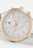 Tommy Hilfiger EMERY Watch silver-coloured/white ЭМЕРИ-Вахта серебристый/белый