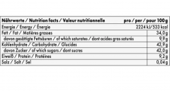 Niederegger Adventskalender Weihnachtsmann 500g, Адвент-календарь 2025 «Санта-Клаус» с начинкой из марципана, пралине и нуги, 39 сладких сюрприза, 45 см × 33 см, 500 грамм