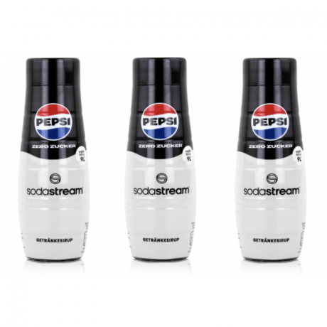 Сироп для напитков SodaStream Pepsi Max 3stk без сахара, 440 мл x 3 шт