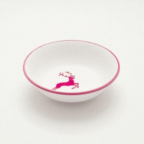 Gmundner Keramik Gmundner Keramik Bordeauxroter Hirsch Muslischale klein d: 14 cm / h: 4,5 cm / 0,27 L Миска для хлопьев Gmundner из бордоского красного оленя, маленькая, д: 14 см / высота: 4,5 см / 0,27 л