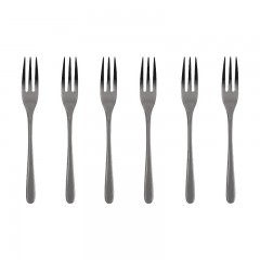 Sambonet Sambonet Taste - Edelstahl / PVD schwarz Kuchengabel-Set 6-tlg. Кнопка Sambonet - нержавеющая сталь / черное PVD Набор вилок для торта, 6 шт.