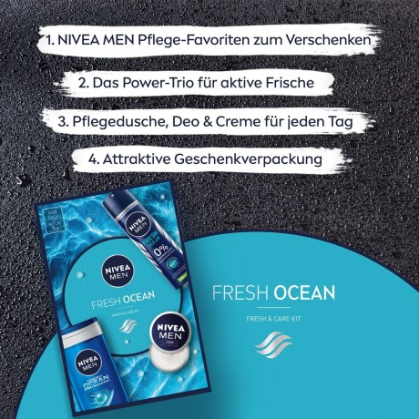 Nivea Fresh Ocean Geschenkset  Подарочный набор «Свежий океан».