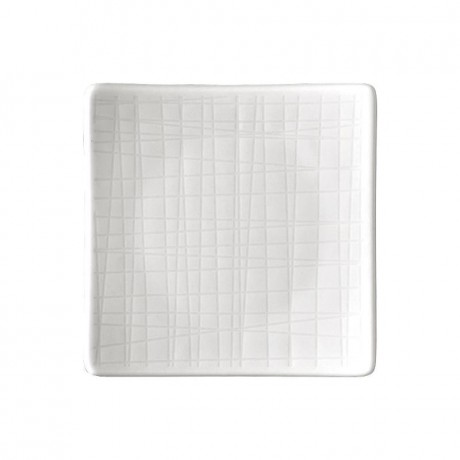 Rosenthal Rosenthal Mesh Weiss Teller quadratisch flach 9 cm Rosenthal Mesh Weiss тарелка квадратная плоская 9 см