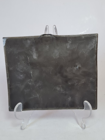 Объемная картина под дерево "Деревенская жизнь", 16 x 13 x 2 см, Германия, 1960-70гг.