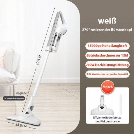 Kamp;B KB Akku-Bodenstaubsauger Hand-Nass- und Trockensauger mit hoher Saugleistung fur den Haushalt  Беспроводной контейнерный пылесос KB Ручной пылесос для сухой и влажной уборки с высокой мощностью всасывания для дома