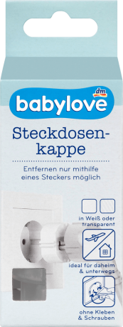 babylove Steckdosenkappe, 6 St Крышки для розеток против контакта с детьми, 6 шт