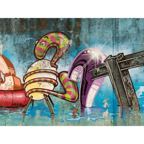 CALVENDO Puzzle CALVENDO Puzzle Emotionale Momente: Betzdorfer Graffiti. Пазл CALVENDO Пазл Эмоциональные моменты: граффити Betzdorf.