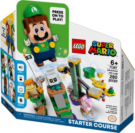 Lego Abenteuer mit Luigi – Starterset Приключения с Луиджи - стартовый набор